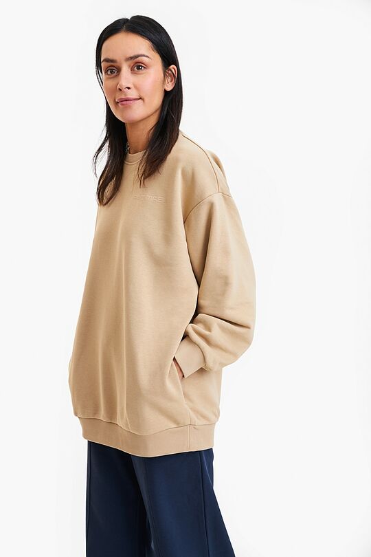 Oversized sweatshirt 1 | BROWN | Audimas