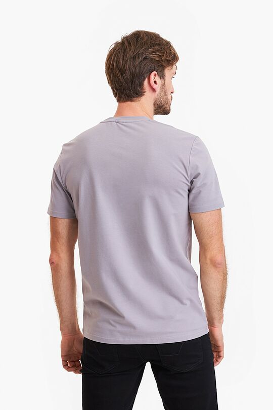 Short sleeve printed T-shirt 3 | GREY | Audimas