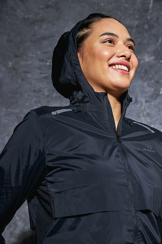 Running windbreaker 6 | BLACK | Audimas