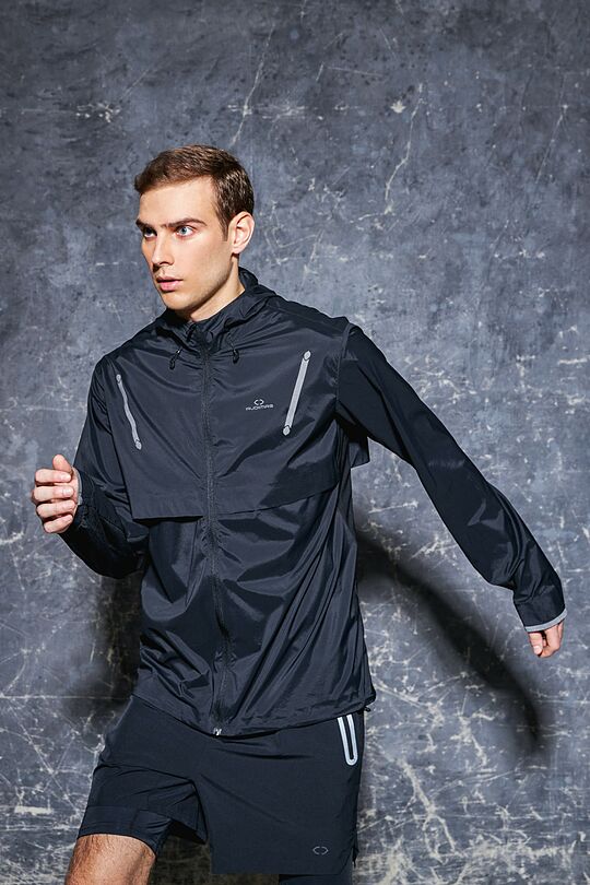 Running Windbreaker 1 | BLACK | Audimas