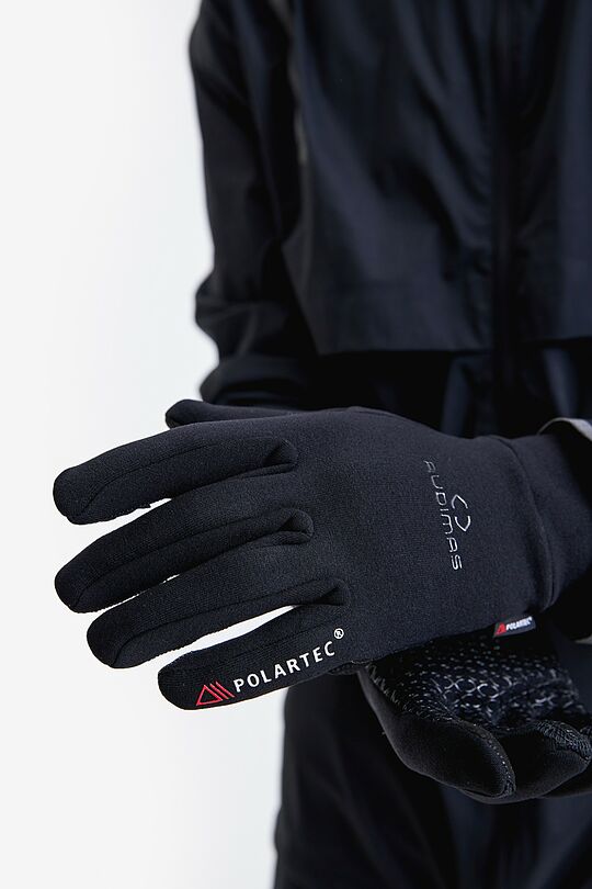 Polartec outdoor gloves 1 | BLACK | Audimas