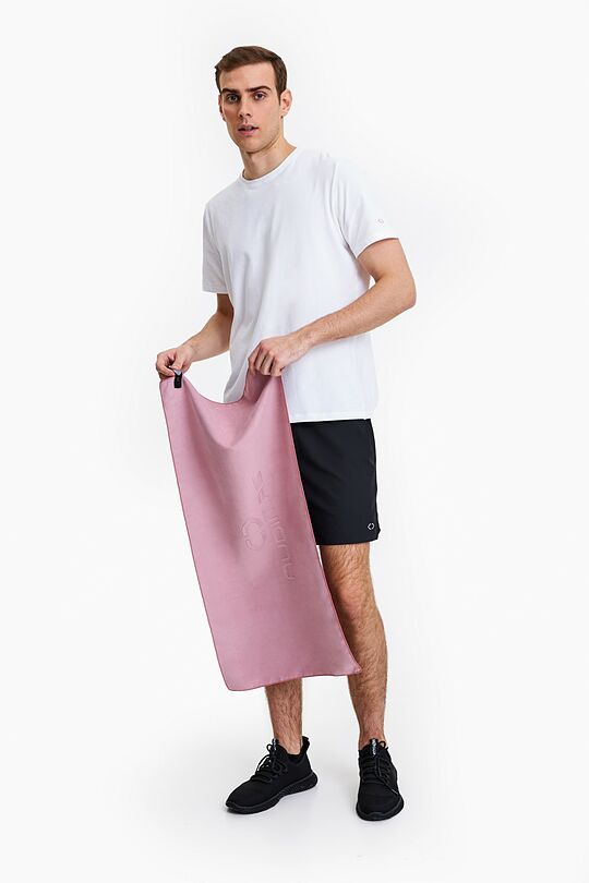 Microfiber towel 40x80 cm 1 | PINK | Audimas