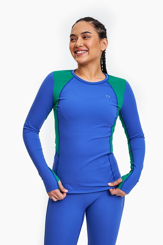 High performance long sleeve top 1 | BLUE | Audimas