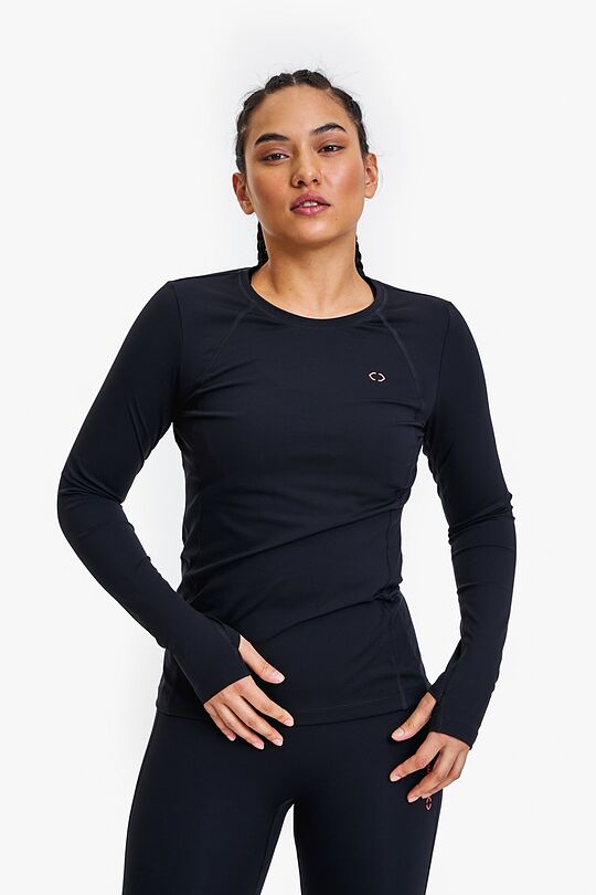 High performance long sleeve top 1 | BLACK | Audimas