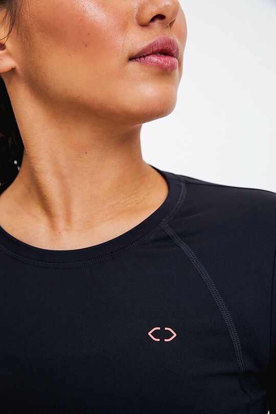 High performance long sleeve top 4 | BLACK | Audimas