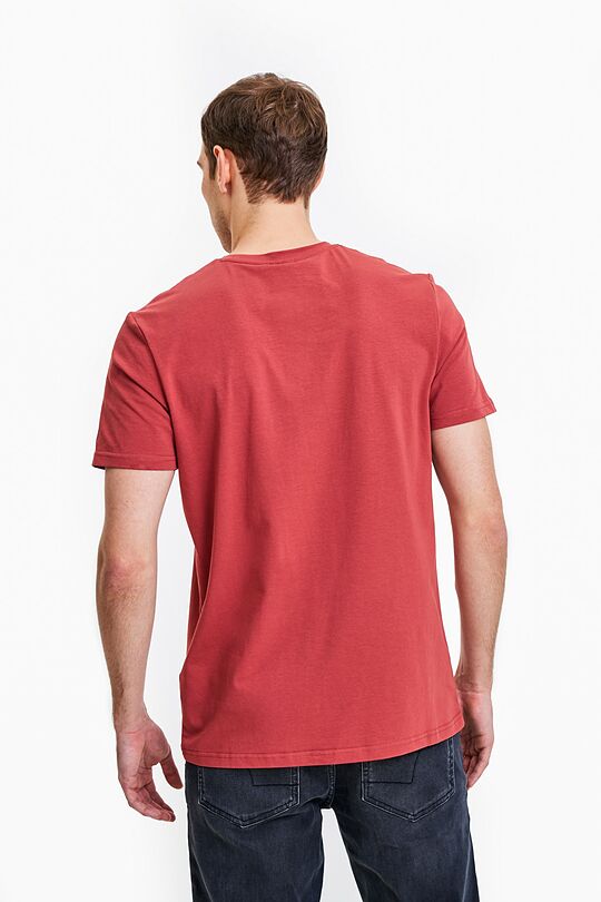 Organic cotton short sleeve T-shirt 2 | RED | Audimas