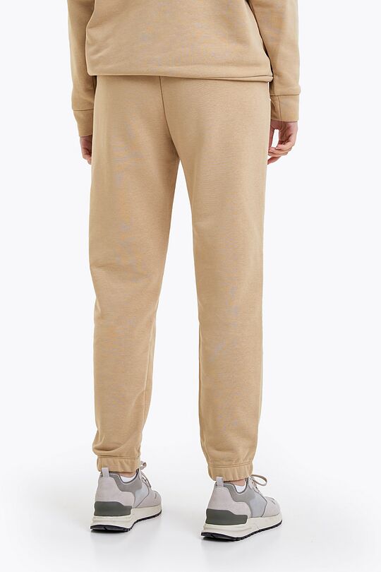 Organic cotton French terry sweatpants 4 | BROWN | Audimas