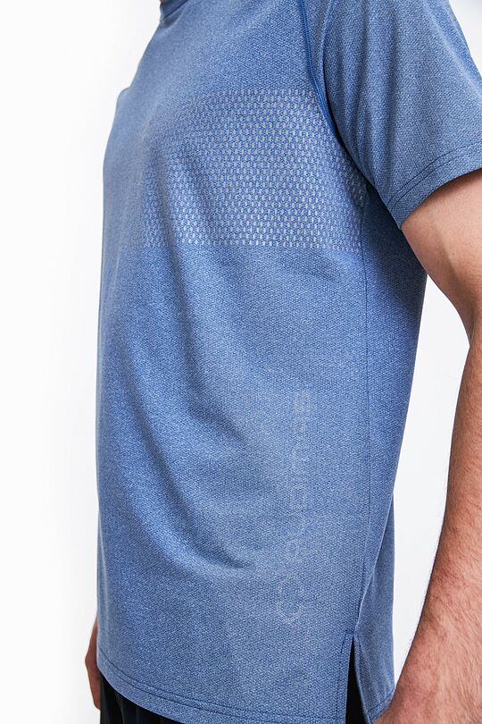 Relaxed fit training t-shirt 4 | BLUE | Audimas