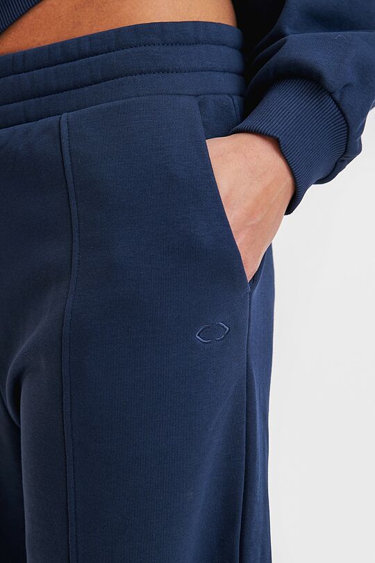 Wide leg terry sweatpants 5 | BLUE | Audimas