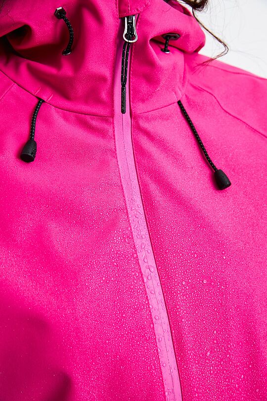 Long jacket with 20 000 membrane 7 | PINK | Audimas