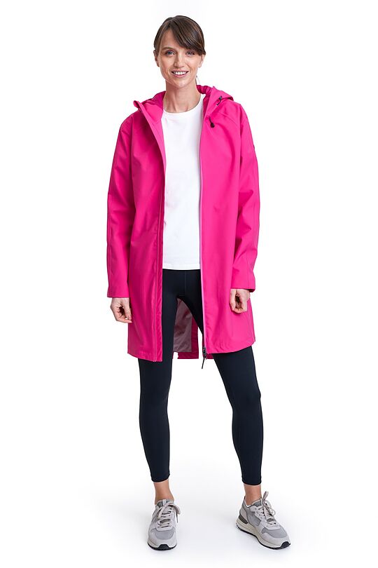 Long jacket with 20 000 membrane 8 | PINK | Audimas