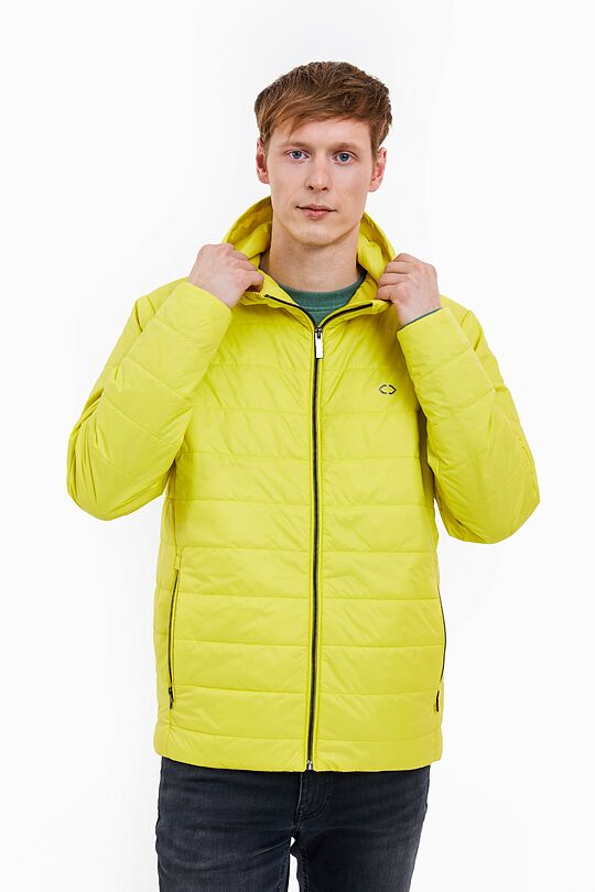 Essential short transitional jacket 1 | YELLOW | Audimas