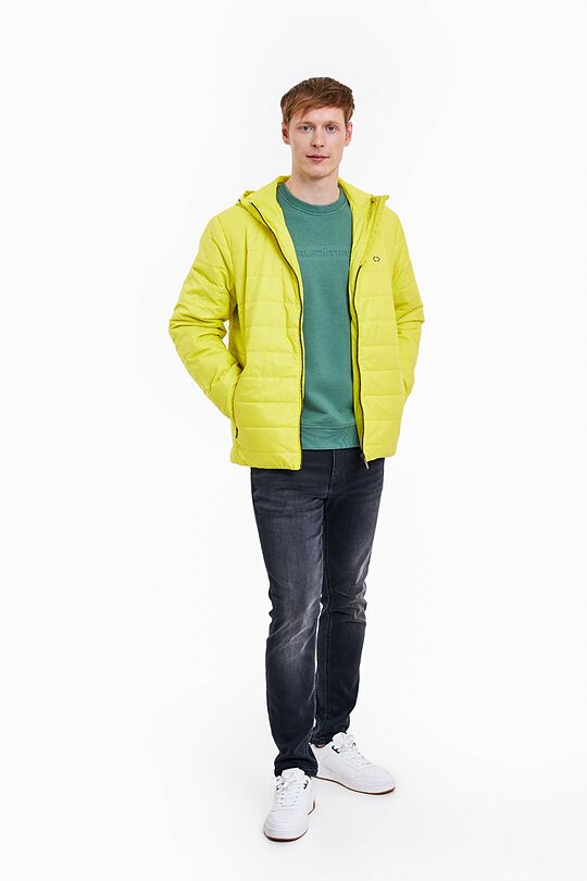 Essential short transitional jacket 5 | YELLOW | Audimas