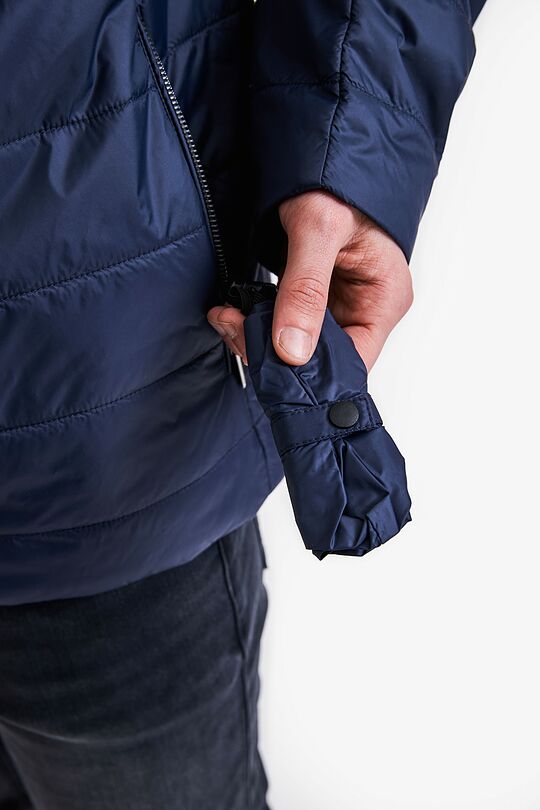 Essential short transitional jacket 5 | BLUE | Audimas