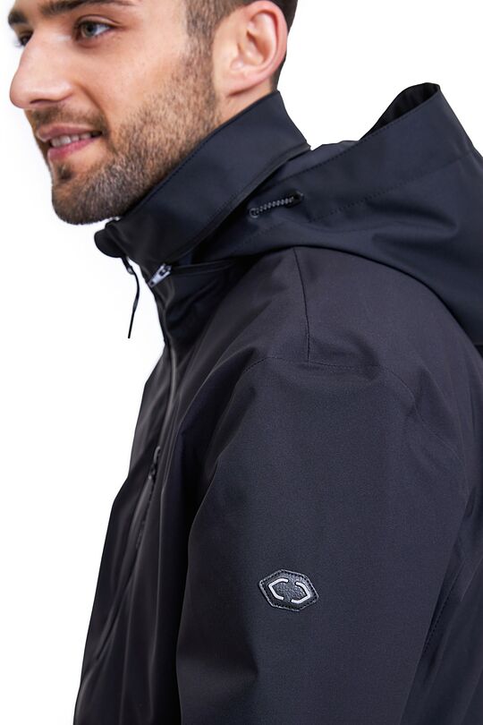 Light water repellant parka jacket 3 | BLACK | Audimas