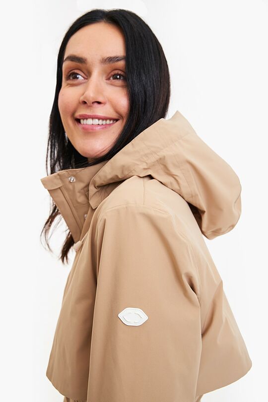 Technical city coat with 5 000 membrane 3 | BROWN | Audimas