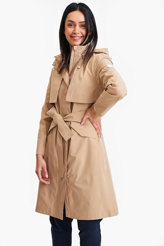 Technical city coat with 5 000 membrane 8 | BROWN | Audimas
