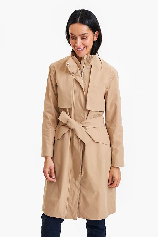 Technical city coat with 5 000 membrane 9 | BROWN | Audimas