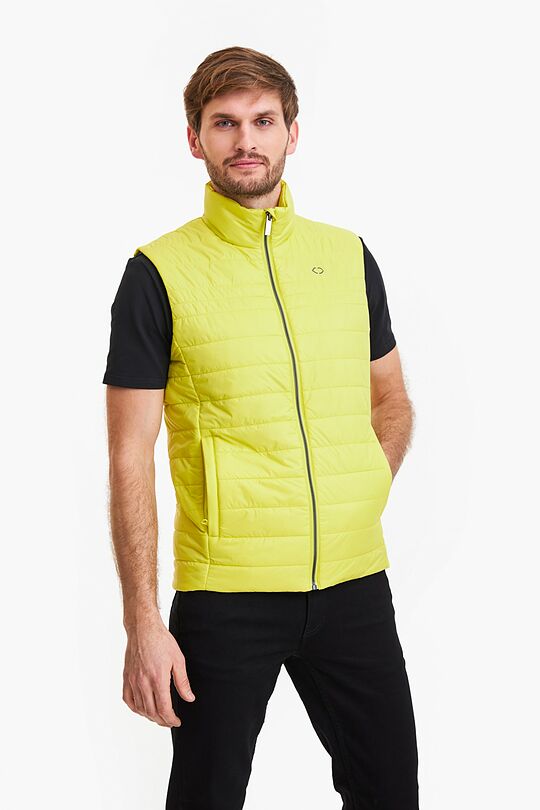 Thermore insulated padded vest 1 | YELLOW | Audimas