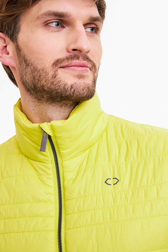 Thermore insulated padded vest 4 | YELLOW | Audimas