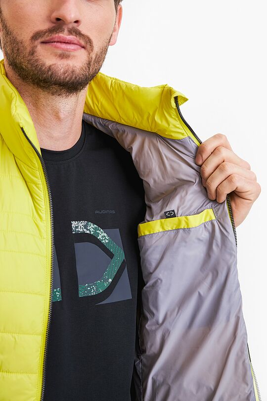 Thermore insulated padded vest 5 | GREEN/ KHAKI / LIME GREEN | Audimas