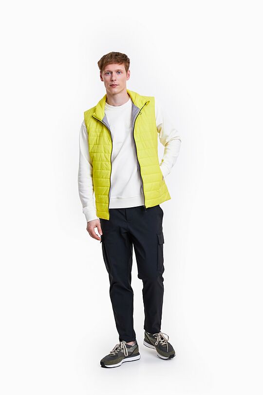 Thermore insulated padded vest 6 | GREEN/ KHAKI / LIME GREEN | Audimas