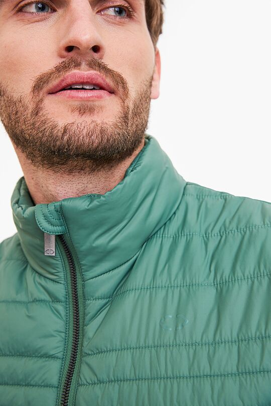 Thermore insulated padded vest 3 | GREEN | Audimas