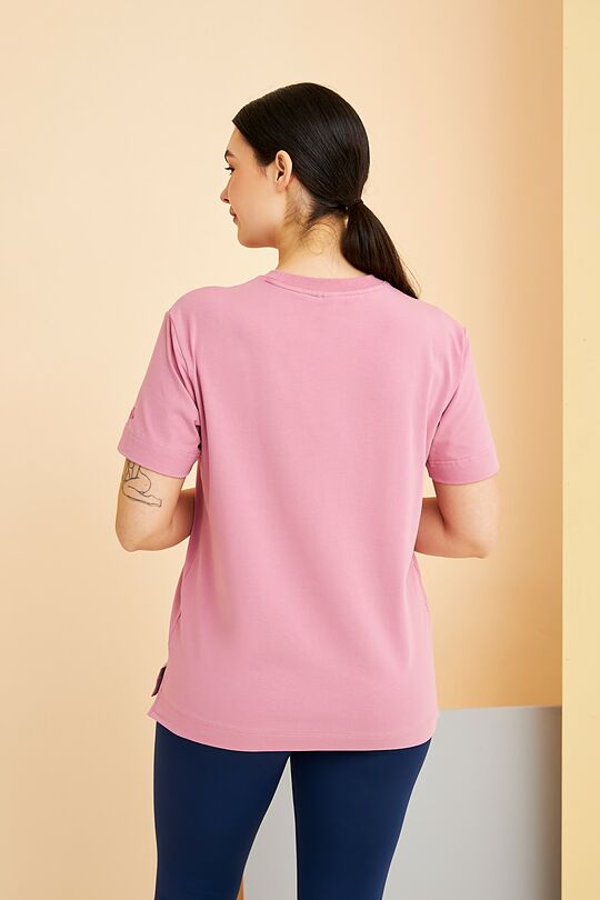 Loose fit T-shirt 2 | PINK | Audimas