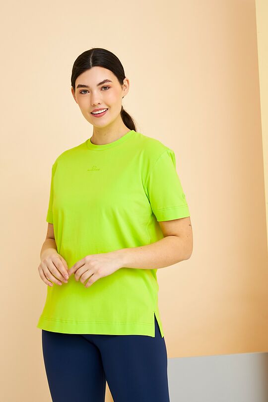 Loose fit T-shirt 1 | GREEN | Audimas