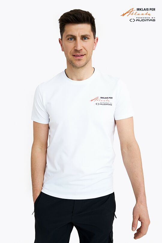 T-shirt "I rowed the Atlantic" 1 | WHITE | Audimas