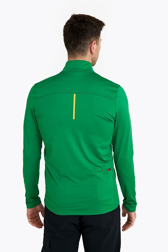 Long sleeve top "I rowed the Atlantic" 3 | GREEN | Audimas