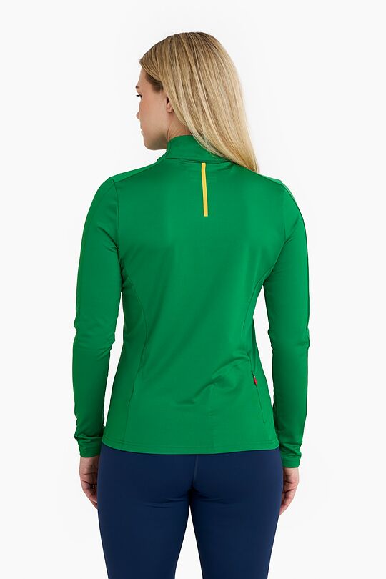 Long sleeve top "I rowed the Atlantic" 3 | GREEN | Audimas