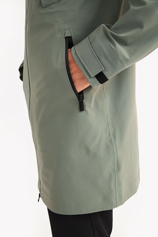 Waterproof coat with 20 000 membrane 5 | GREEN | Audimas