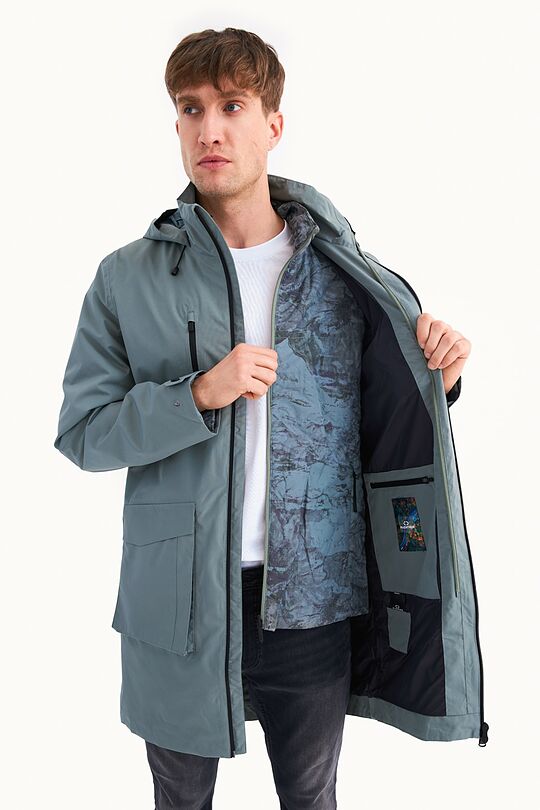 Multifunctional 2 in 1 coat with 10 000 membrane 8 | GREEN | Audimas