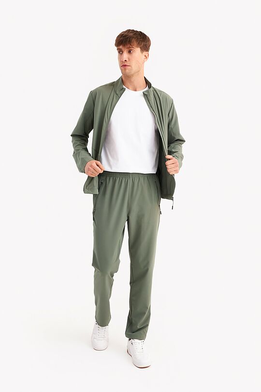 Wowen regural fit sweatpants 1 | GREEN | Audimas