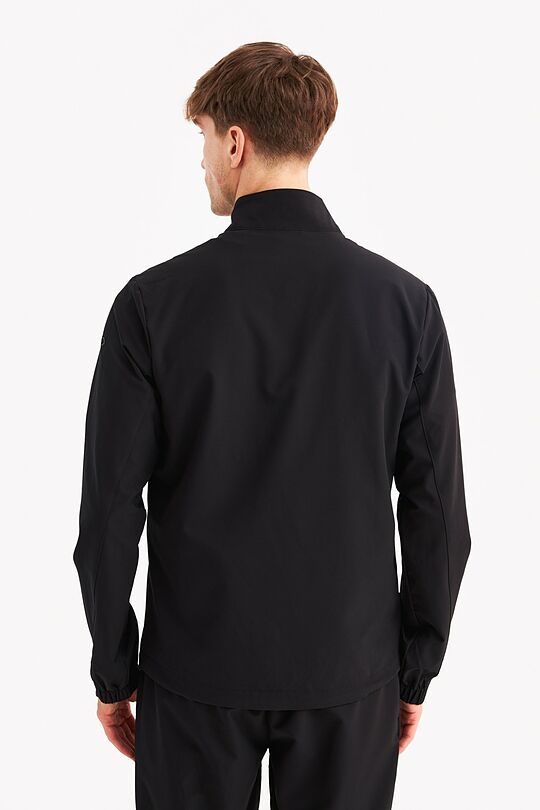 Stretch woven track jacket 2 | BLACK | Audimas