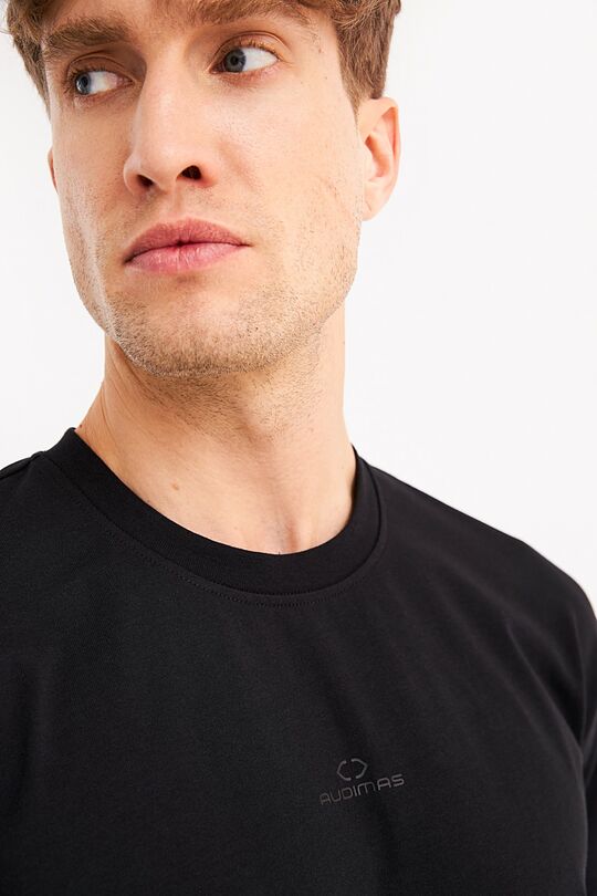 Loose fit short sleeves T-shirt 3 | BLACK | Audimas