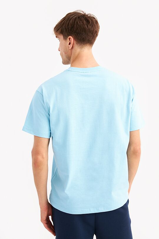 Loose fit short sleeves T-shirt 2 | BLUE | Audimas