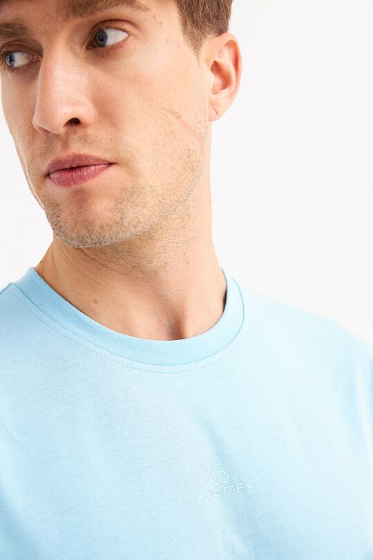 Loose fit short sleeves T-shirt 3 | ŠVIESIAI MĖLYNA | Audimas