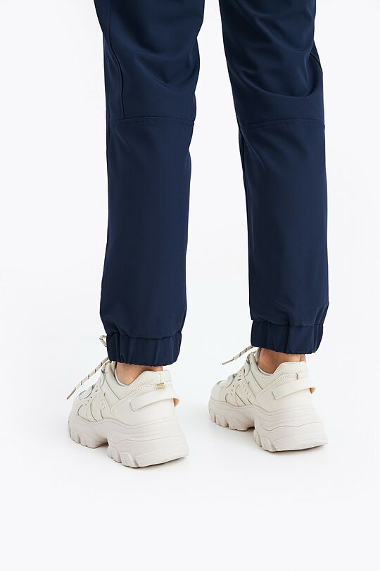 Stretchy woven trackpants 5 | BLUE | Audimas