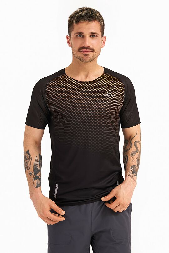 Running short sleeve T-shirt 1 | BLACK | Audimas
