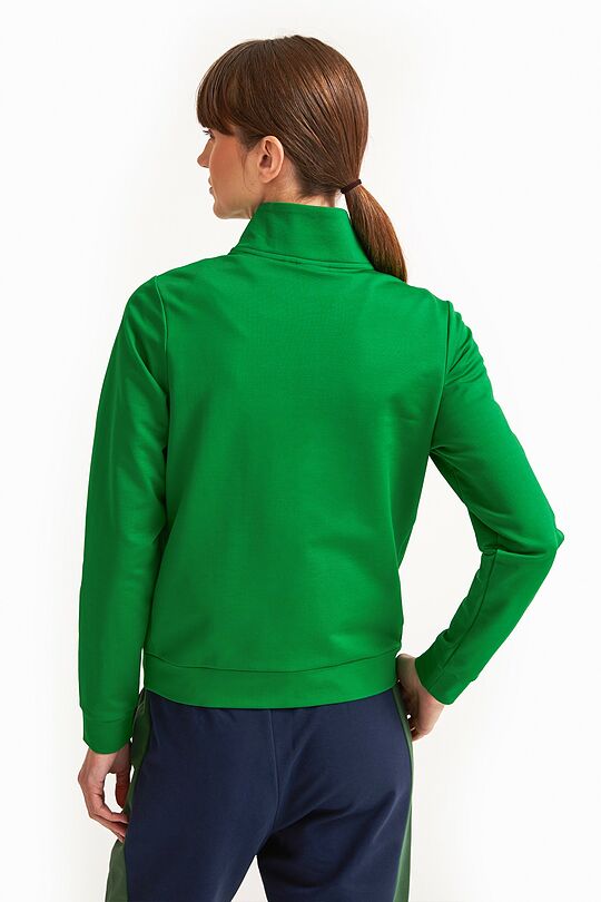Wowen zip through jacket "I rowed the Atlantic" 2 | GREEN | Audimas