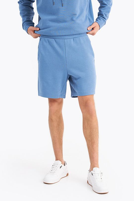 Oversized terry sweatshorts 2 | BLUE | Audimas