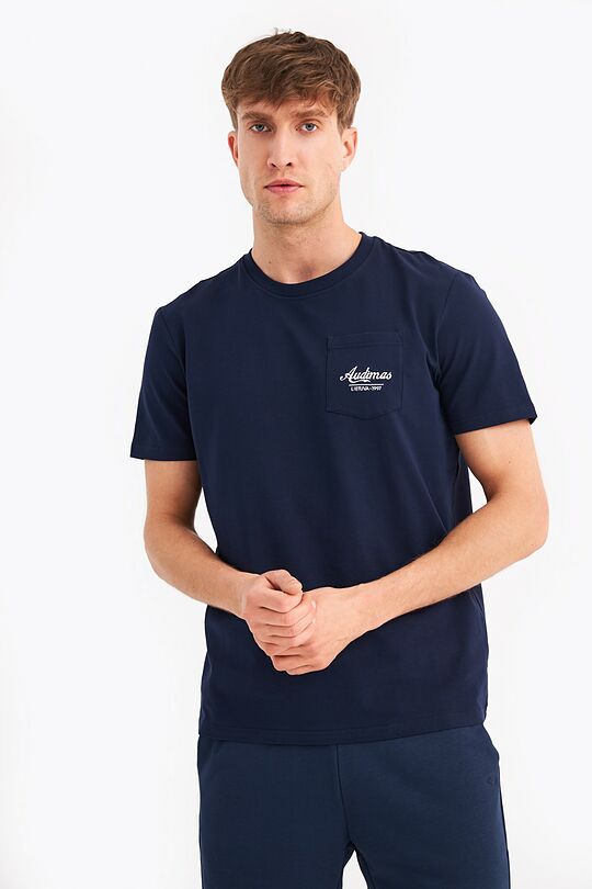 Short sleeve T-shirt 1 | BLUE | Audimas