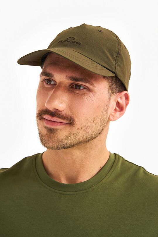 Lightweight cap of ripstop fabric 1 | GREEN | Audimas