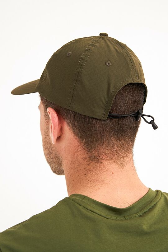 Lightweight cap of ripstop fabric 2 | GREEN | Audimas
