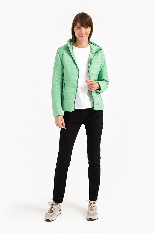 Short transitional jacket 5 | GREEN | Audimas