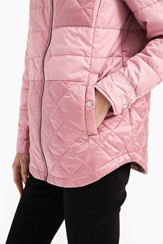 Jacket with Thermore thermal insulation 4 | PINK | Audimas
