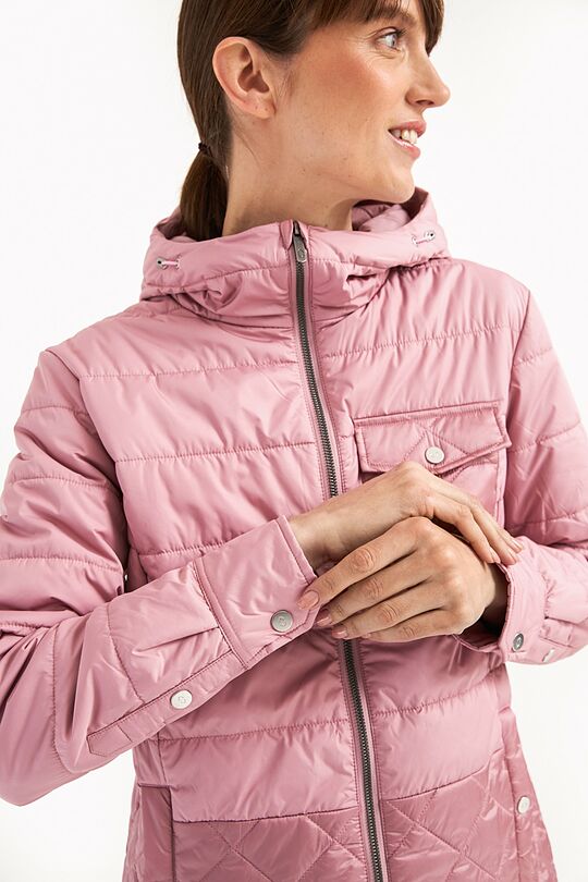 Jacket with Thermore thermal insulation 5 | PINK | Audimas