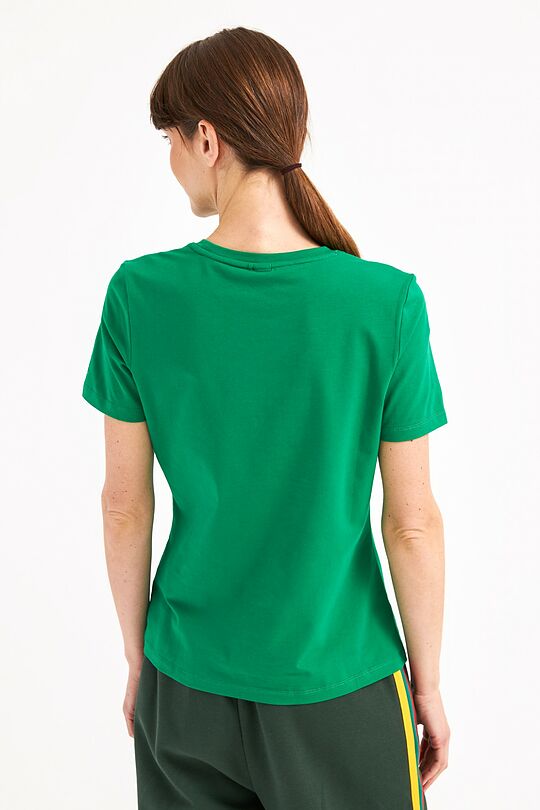 Organic cotton short sleeve T-shirt 2 | GREEN | Audimas